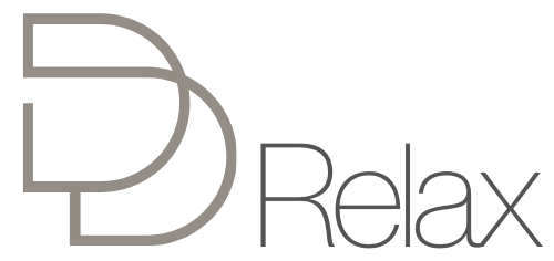 DDrelax logo on transparent background