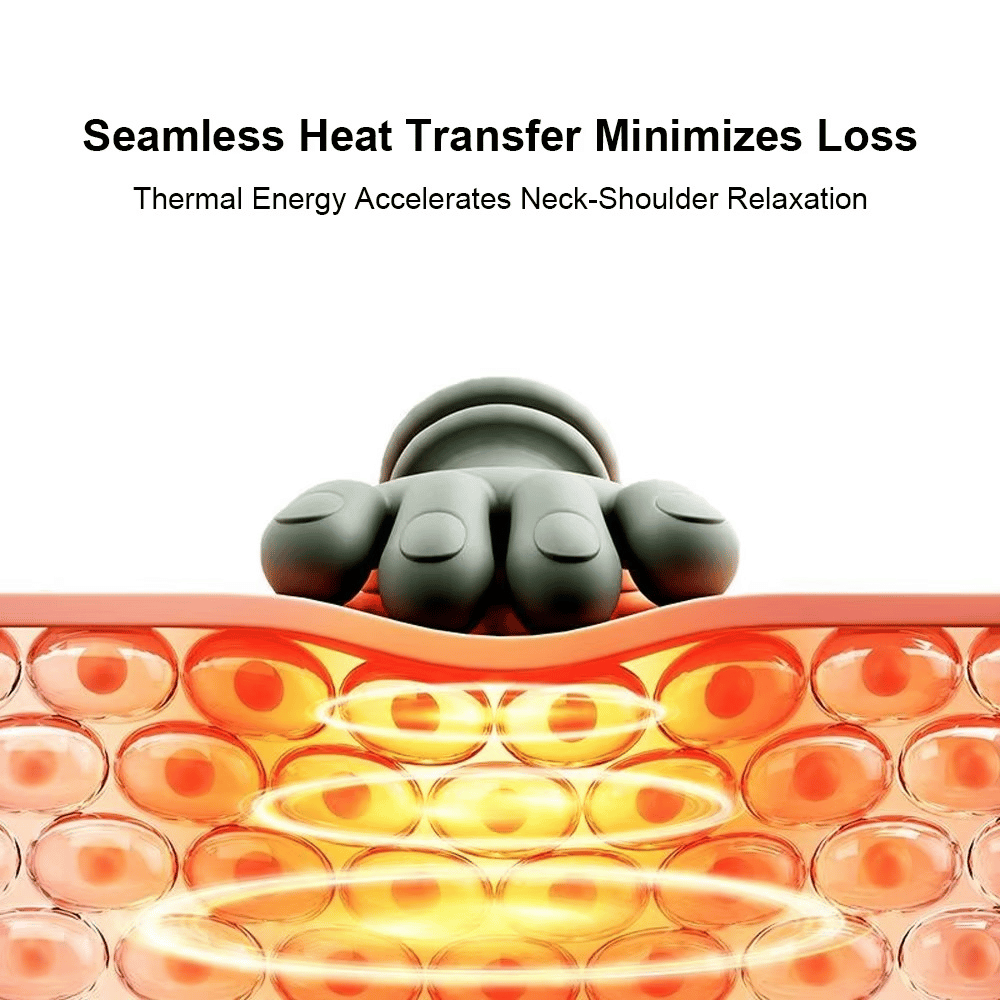 Thermal energy transfer device with text about heat transfer and relaxation.